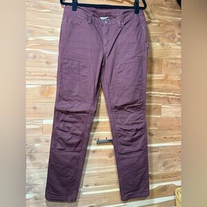 Duluth Trading Co Plum Cargo Pants Durable Workwear